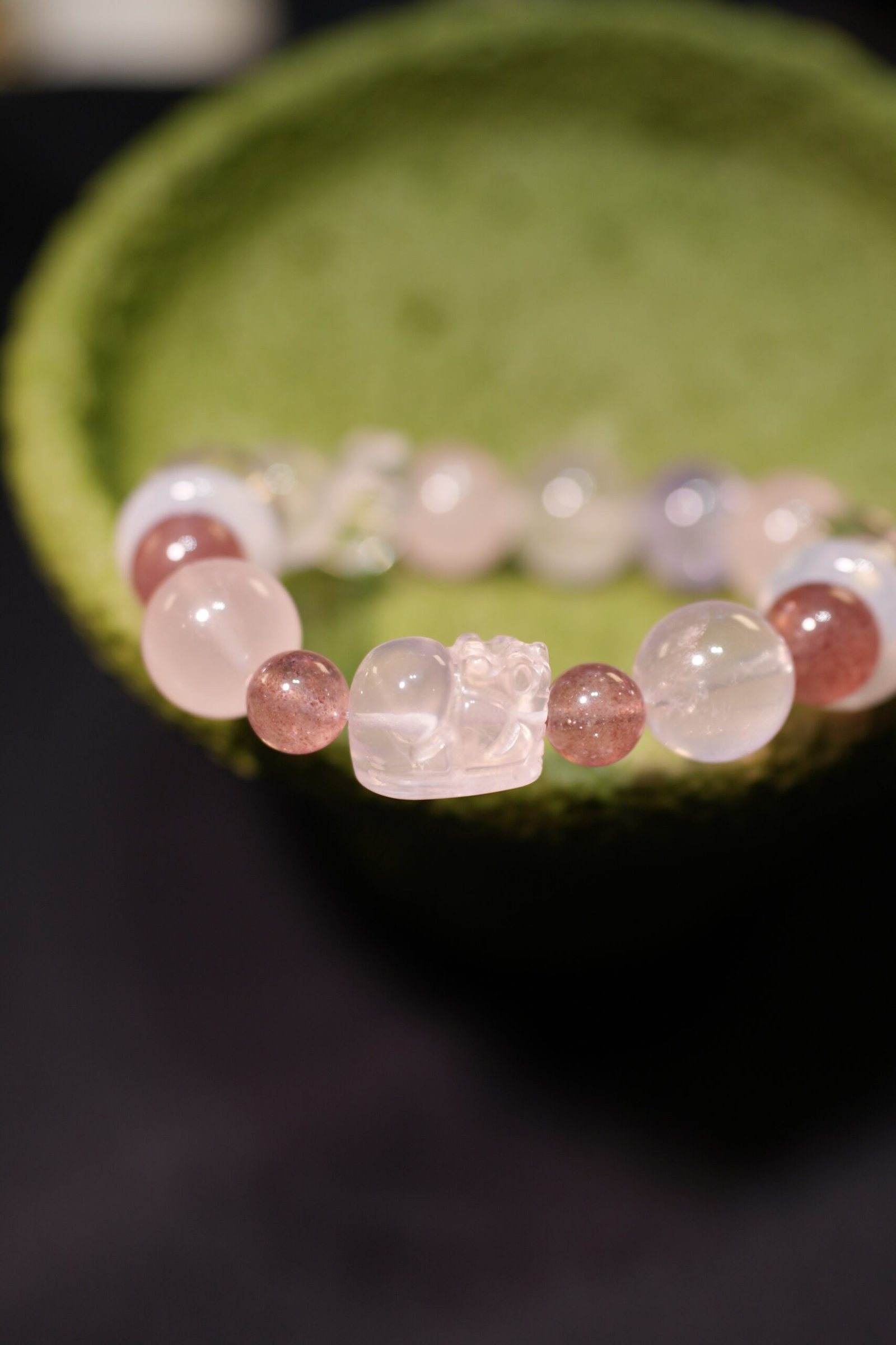 Multi-Gemstone Pixiu Blessing Bracelet - Image 3