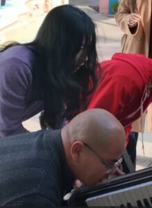 Crystal healing energy, sound therapy, autism support, Ark Love charity, Ya Yuan designer, soothing crystals.