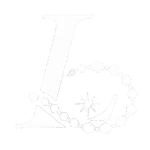 Lumoola brand logo featuring a stylized 'L' monogram with a coiled beaded serpent, star, and crescent moon.