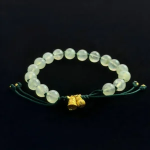 Vitality & Growth Wood Element Jade Bracelet