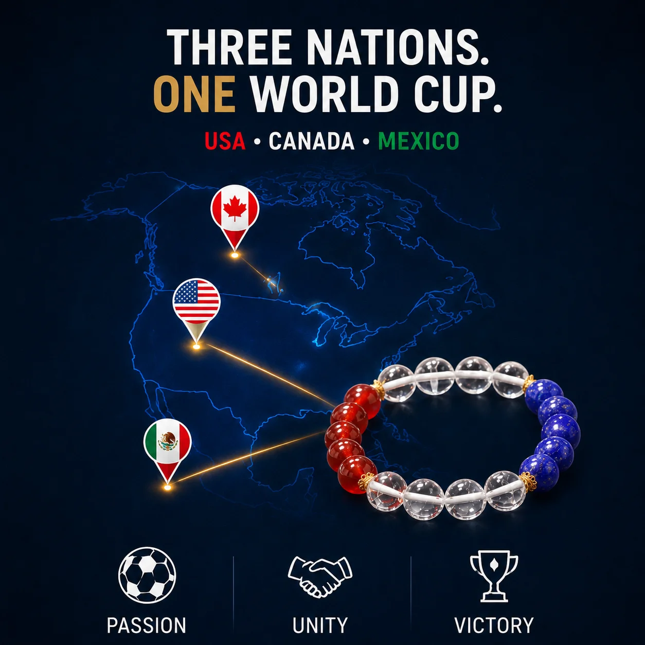 World-Cup-Crystal-Bracelet-France - Image 4